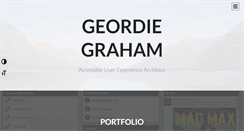 Desktop Screenshot of geordiegraham.com